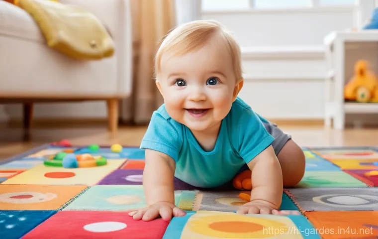 원예디자이너 역할과 책임 - Prompt 1: Cheerful Toddler Playing Indoors**